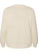 Strickjacke mit Zopfmuster, Vanille, Packshot image number 1