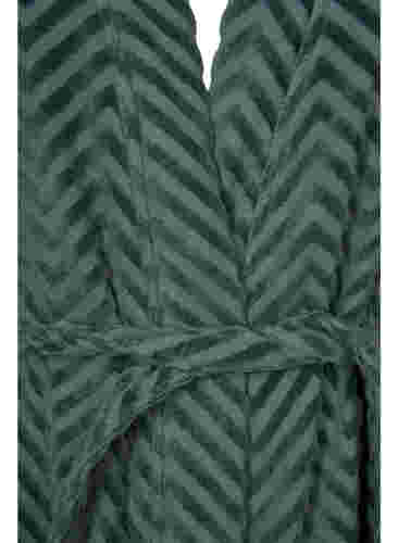 Bademantel aus Baumwolle, Balsam Green, Packshot image number 2