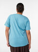 T-Shirt mit Print, Blau, Model image number 2