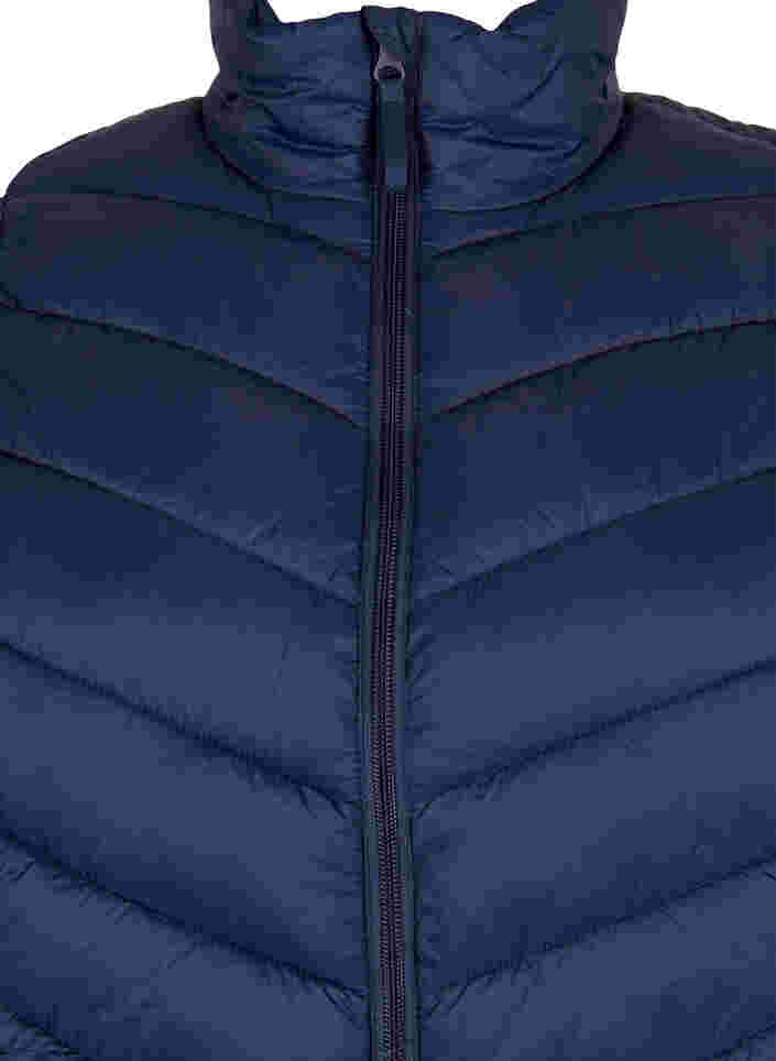 Kurze Weste mit Reißverschluss und Taschen, Navy Blazer, Packshot image number 2
