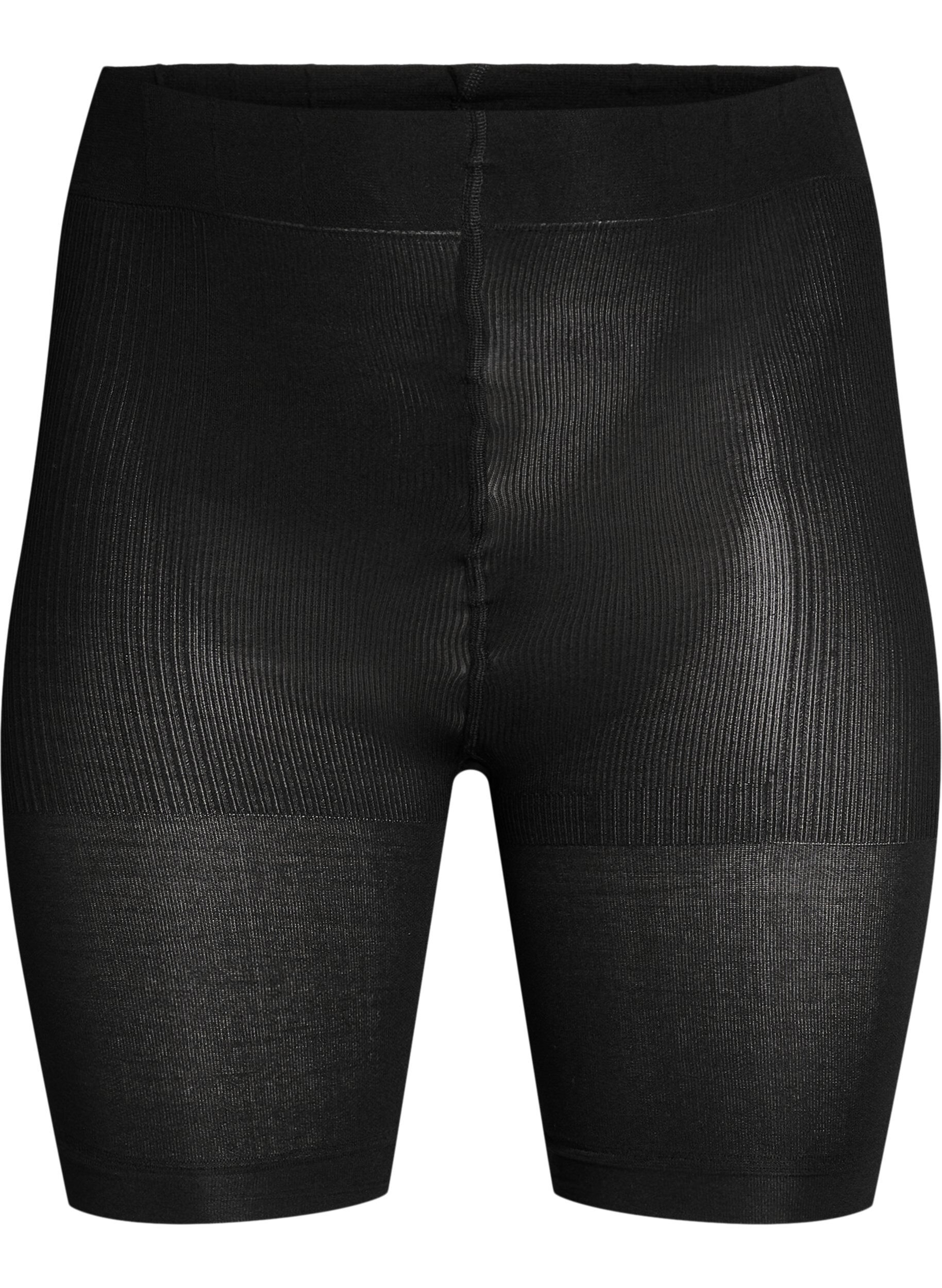 2er-Pack Push-up-Shorts aus 60 Denier mit Shaping-Effekt