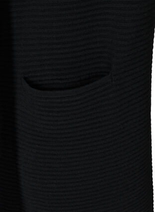 Strick-Cardigan mit Taschen, Black, Packshot image number 3