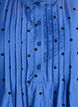 Gepunktete Bluse mit langen Ärmeln, Blau, Packshot image number 2