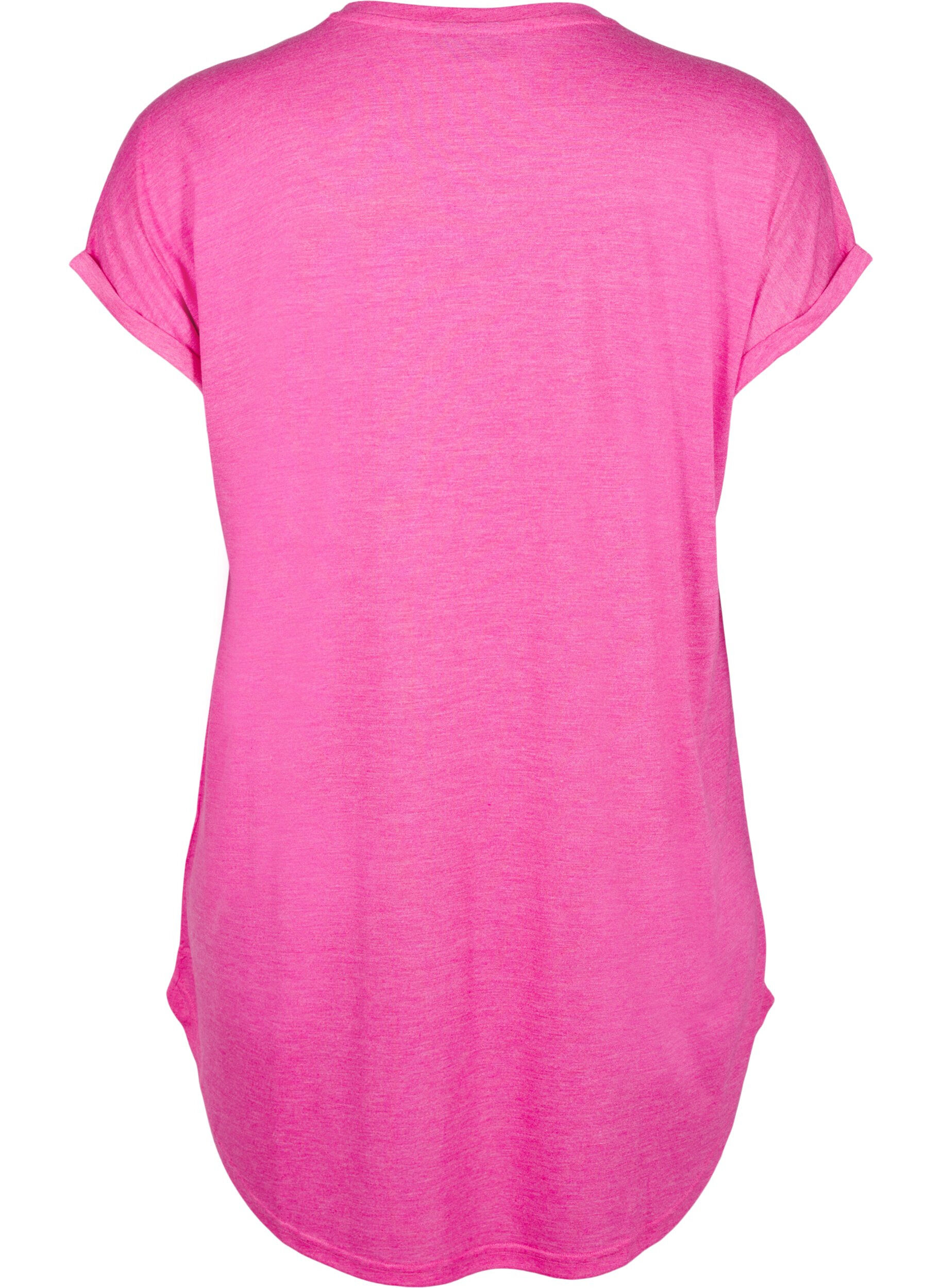 Zizzi Kurz&auml;rmliges Nachthemd mit Textdruck, 9990, Packshot image number 1