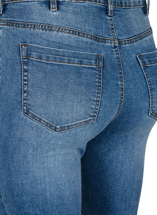 Amy Jeans mit hoher Taille und extra schlanker Passform, Blue denim, Packshot image number 3