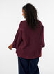 Ripppullover mit 3/4-&Auml;rmeln, Rot, Model image number 2