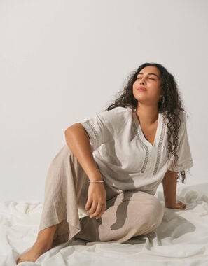 Leinenmode in großen Größen für Damen (40-64)