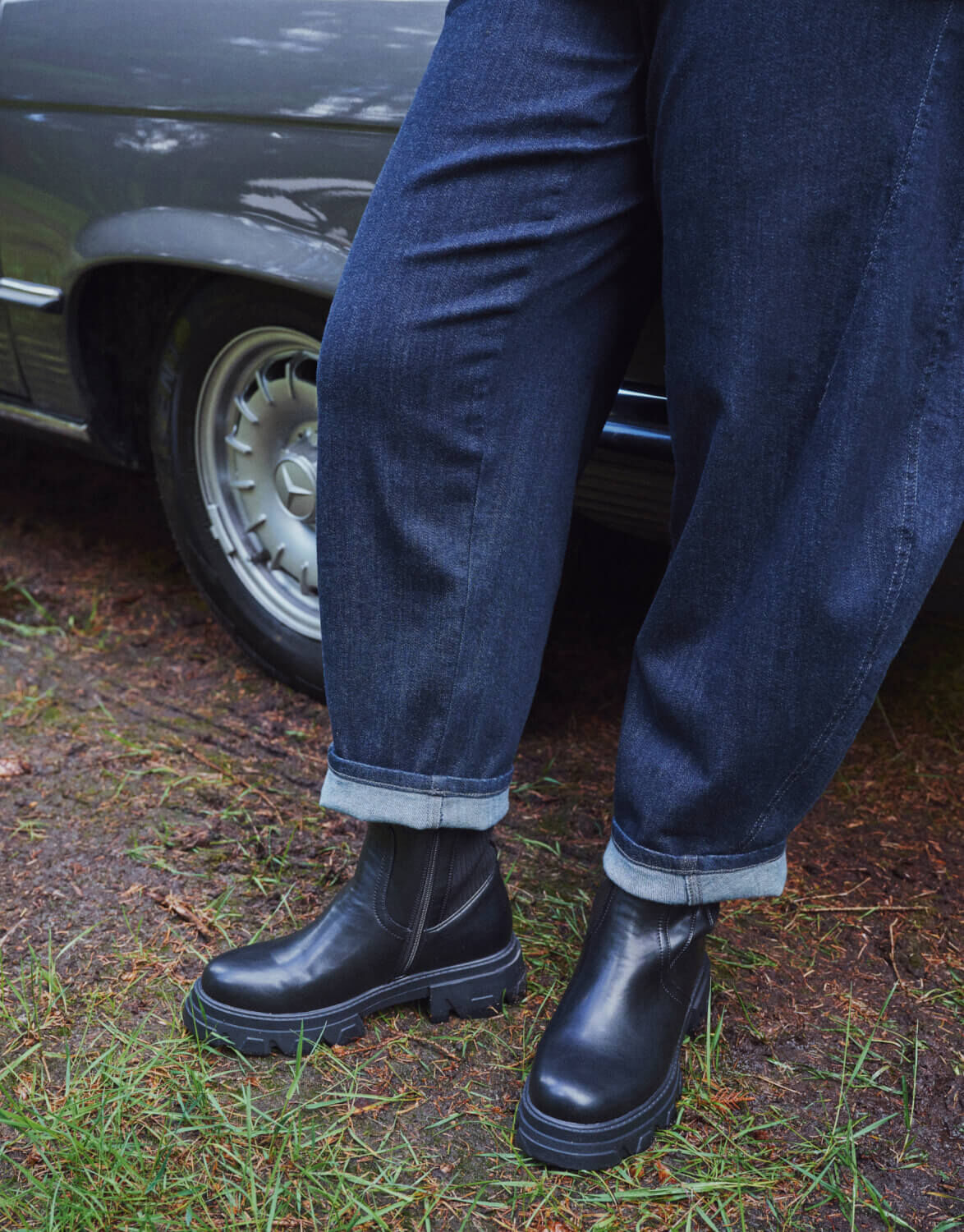 Schwarze Jeans