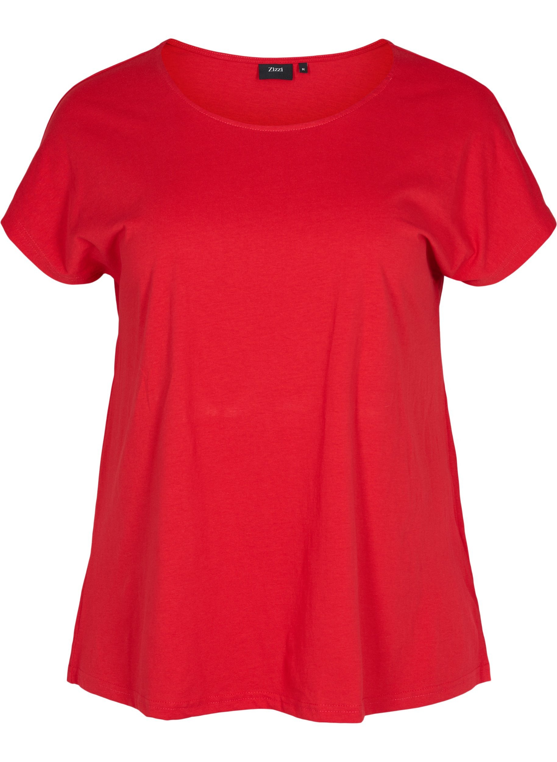 T-shirt, Tango Red, Packshot image number 0