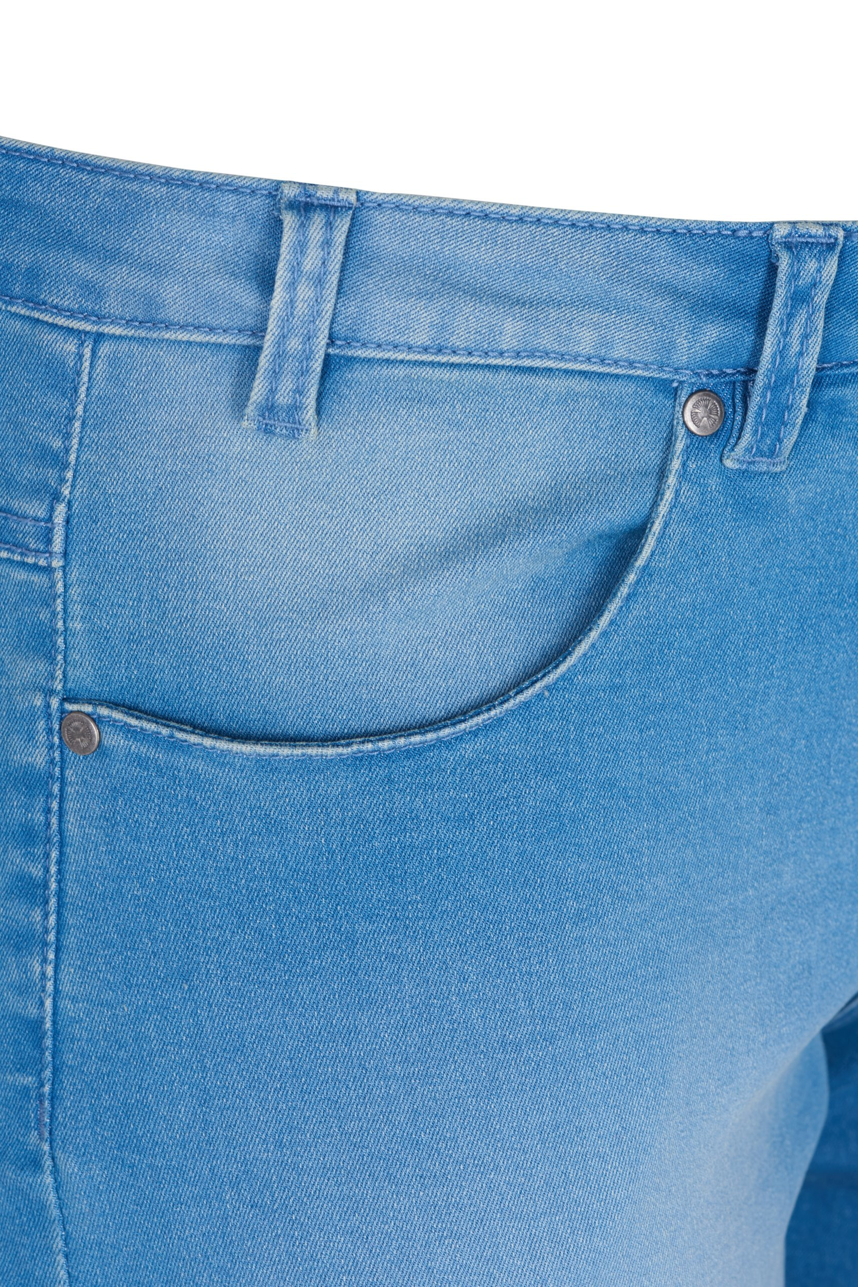 Slim Fit Emily Jeans mit normaler Taille, Lt blue denim, Packshot image number 2