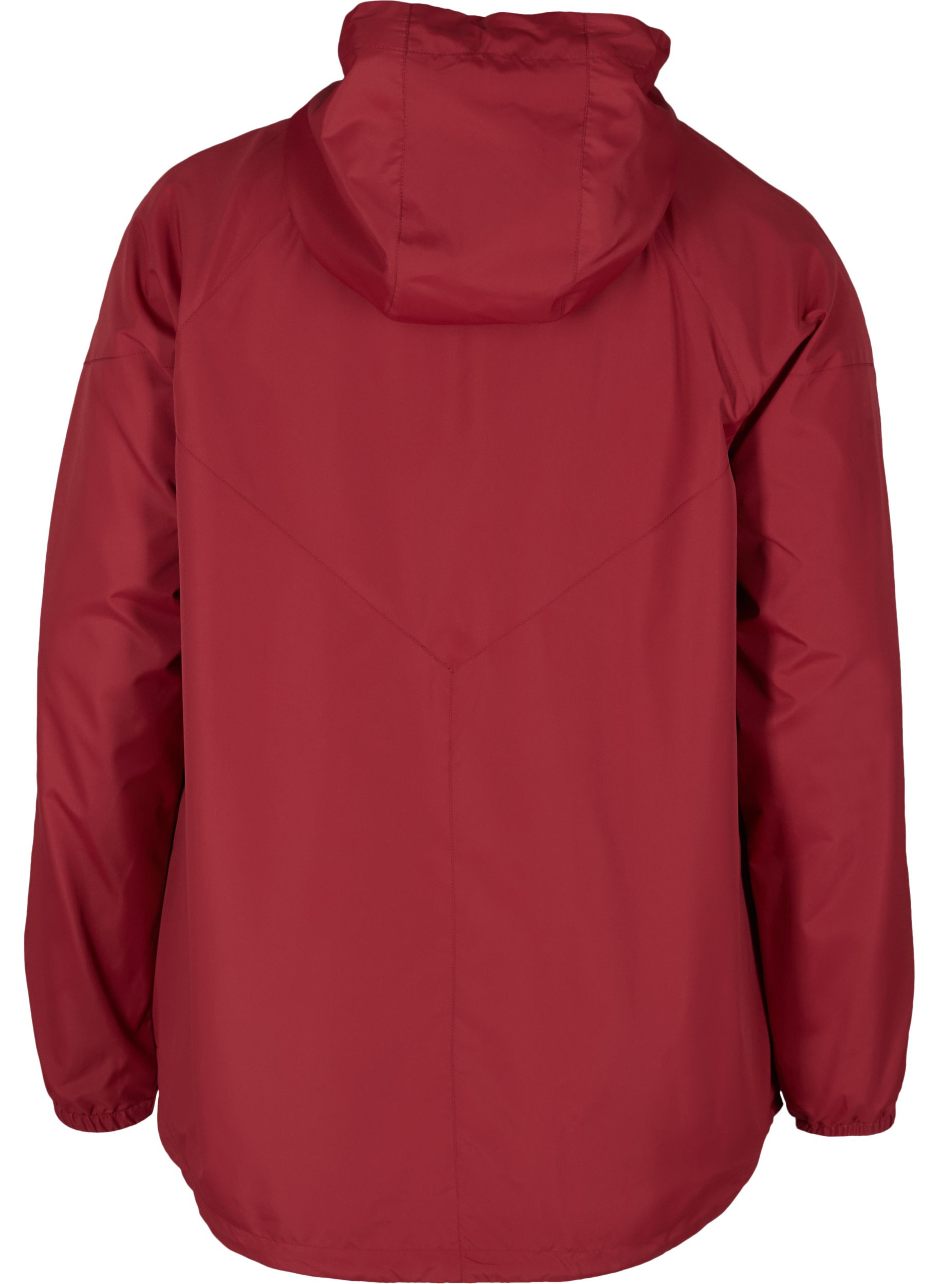 Kurze Jacke mit Reißverschluss und Kapuze, Rio Red, Packshot image number 1