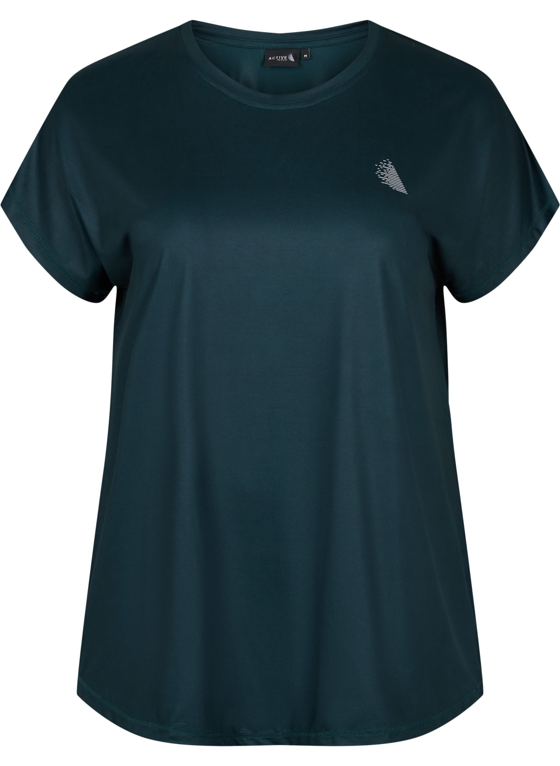Einfarbiges Trainings-T-Shirt, Scarab, Packshot image number 0