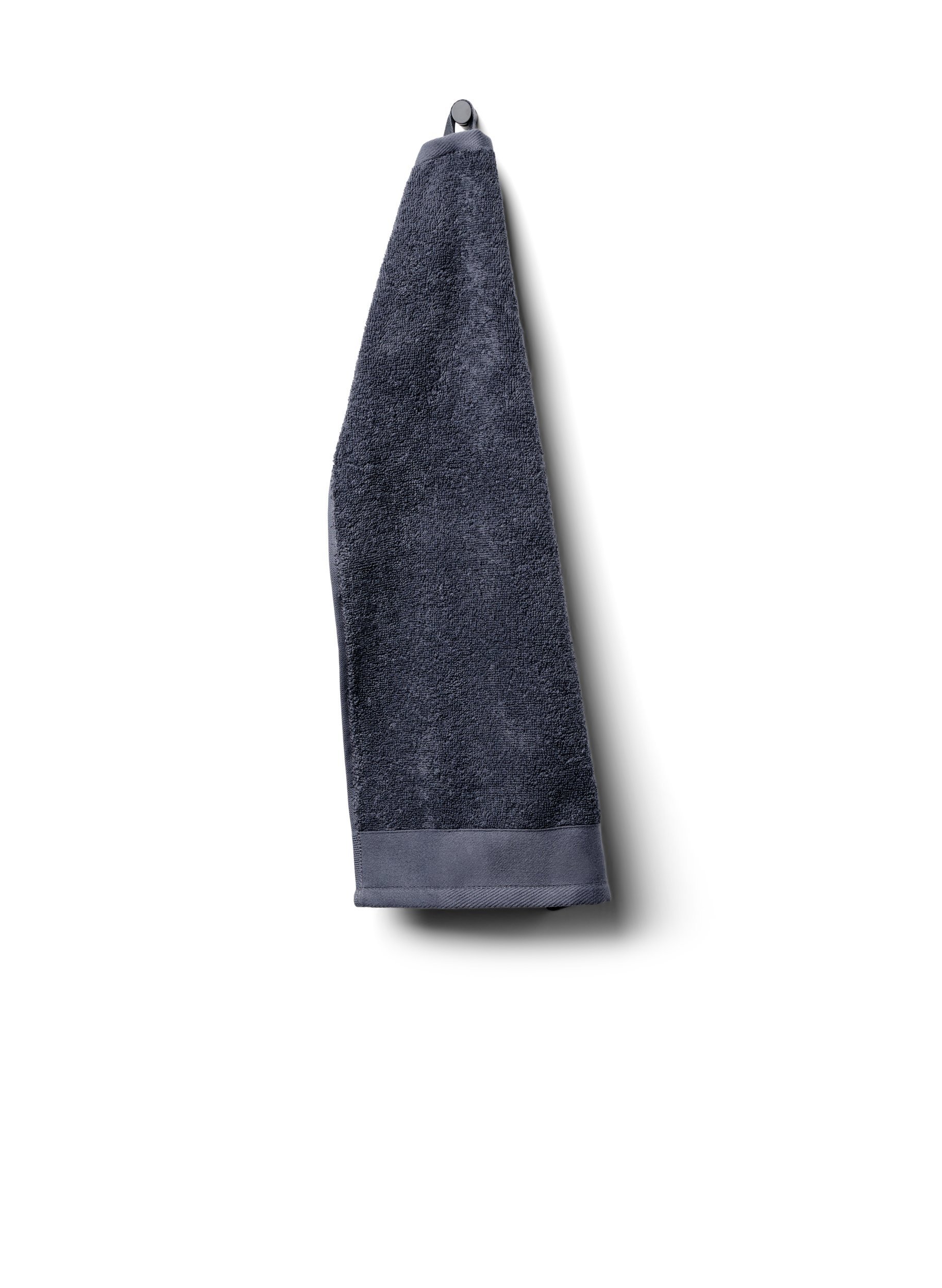 Handtuch aus Baumwoll-Frottee, Graphite, Packshot image number 0