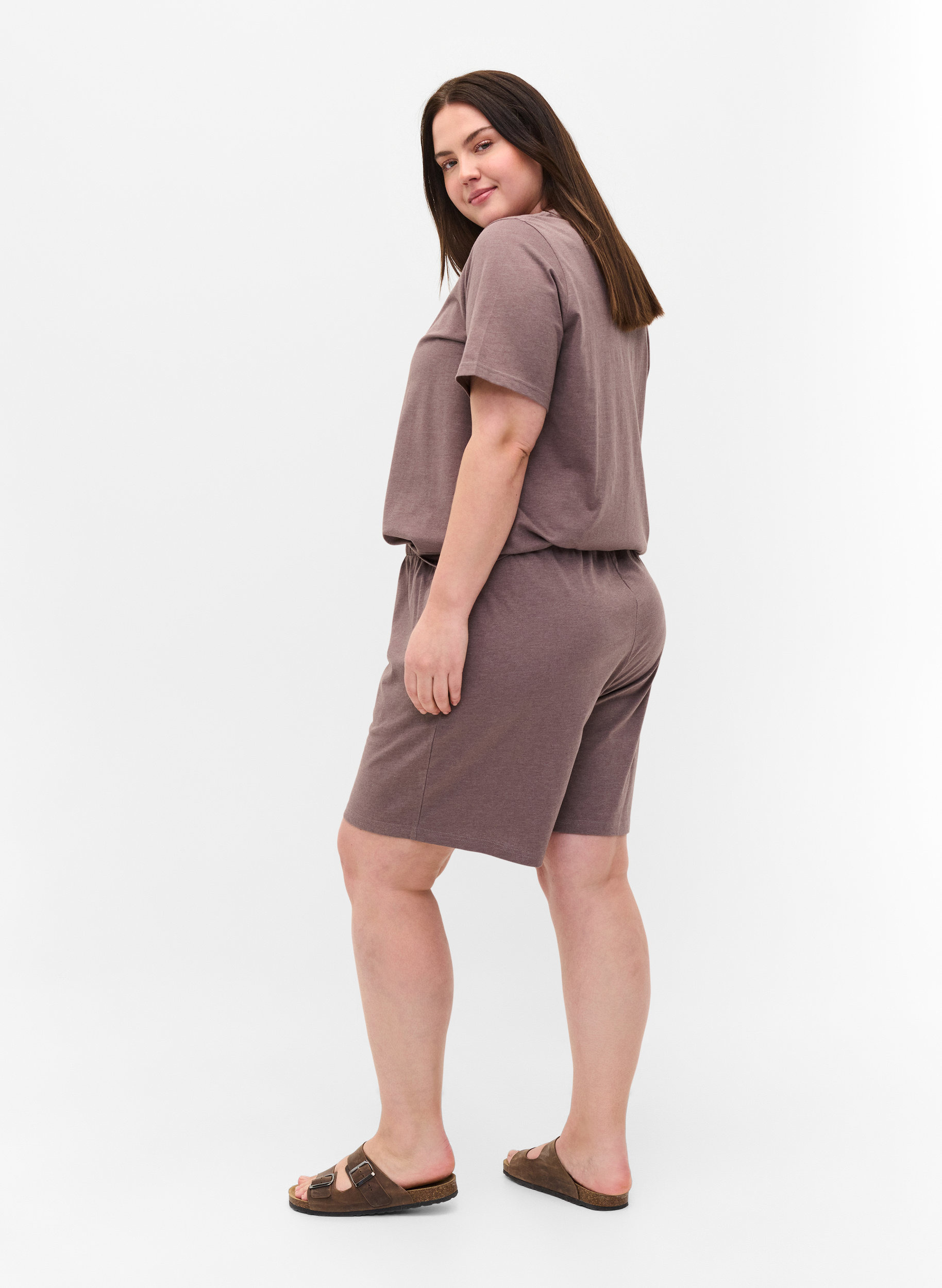 Lockere Shorts mit Taschen, Sparrow Mel., Model image number 1