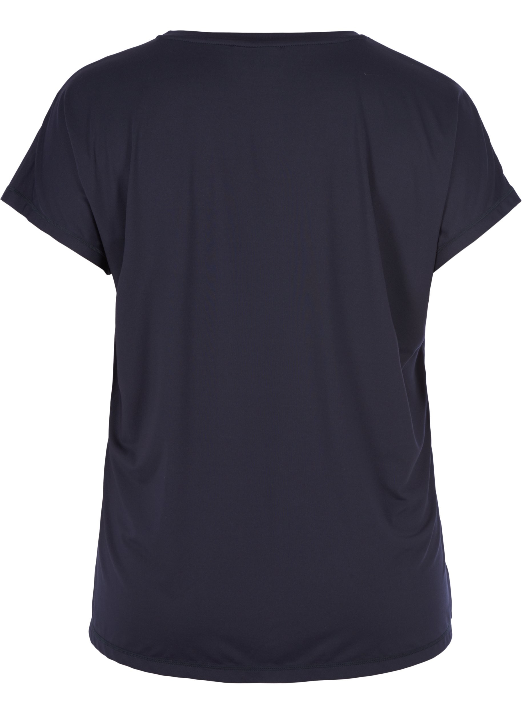 Einfarbiges Trainings-T-Shirt, Night Sky, Packshot image number 1