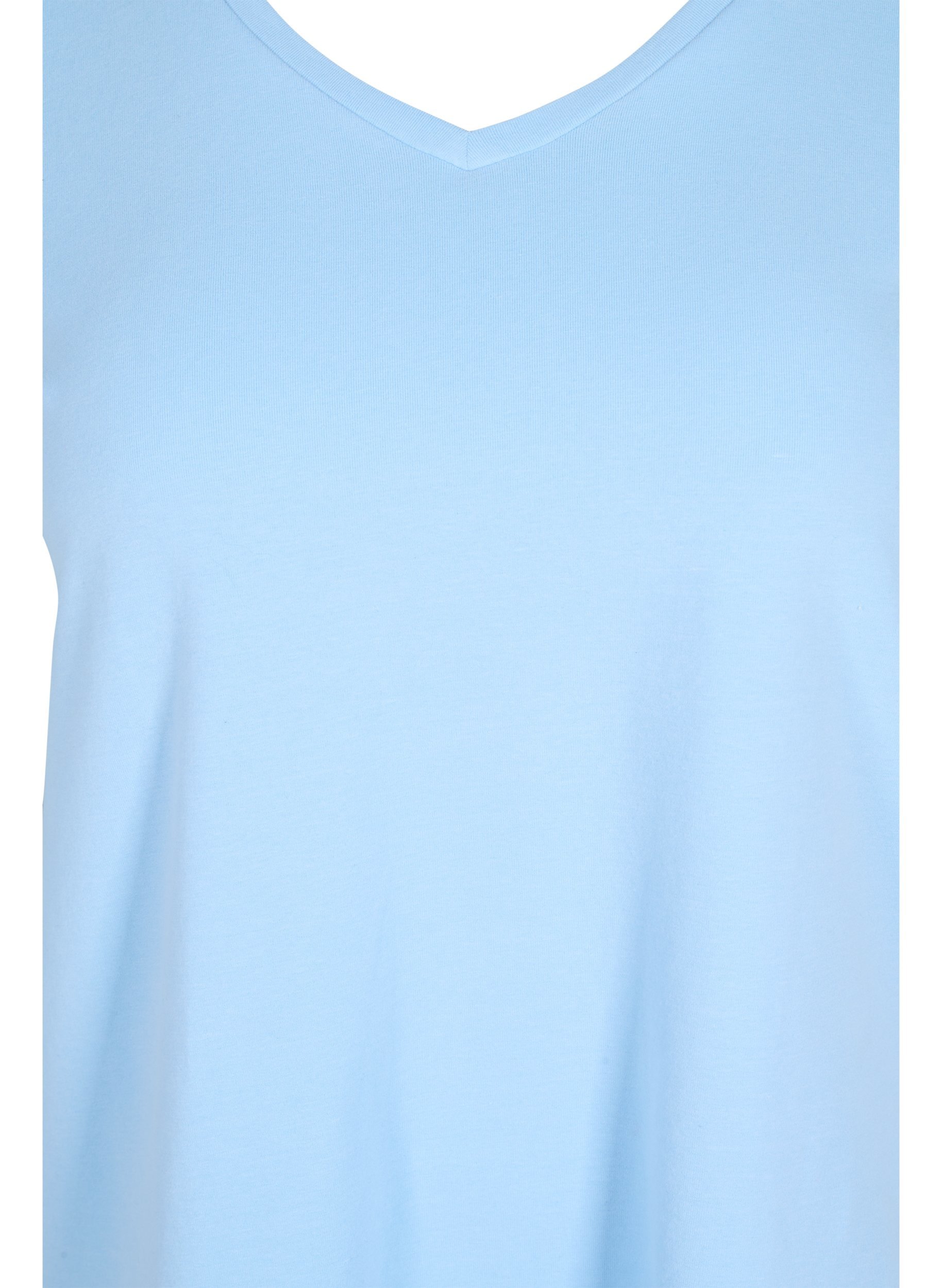 Basic T-Shirt, Chambray Blue, Packshot image number 2