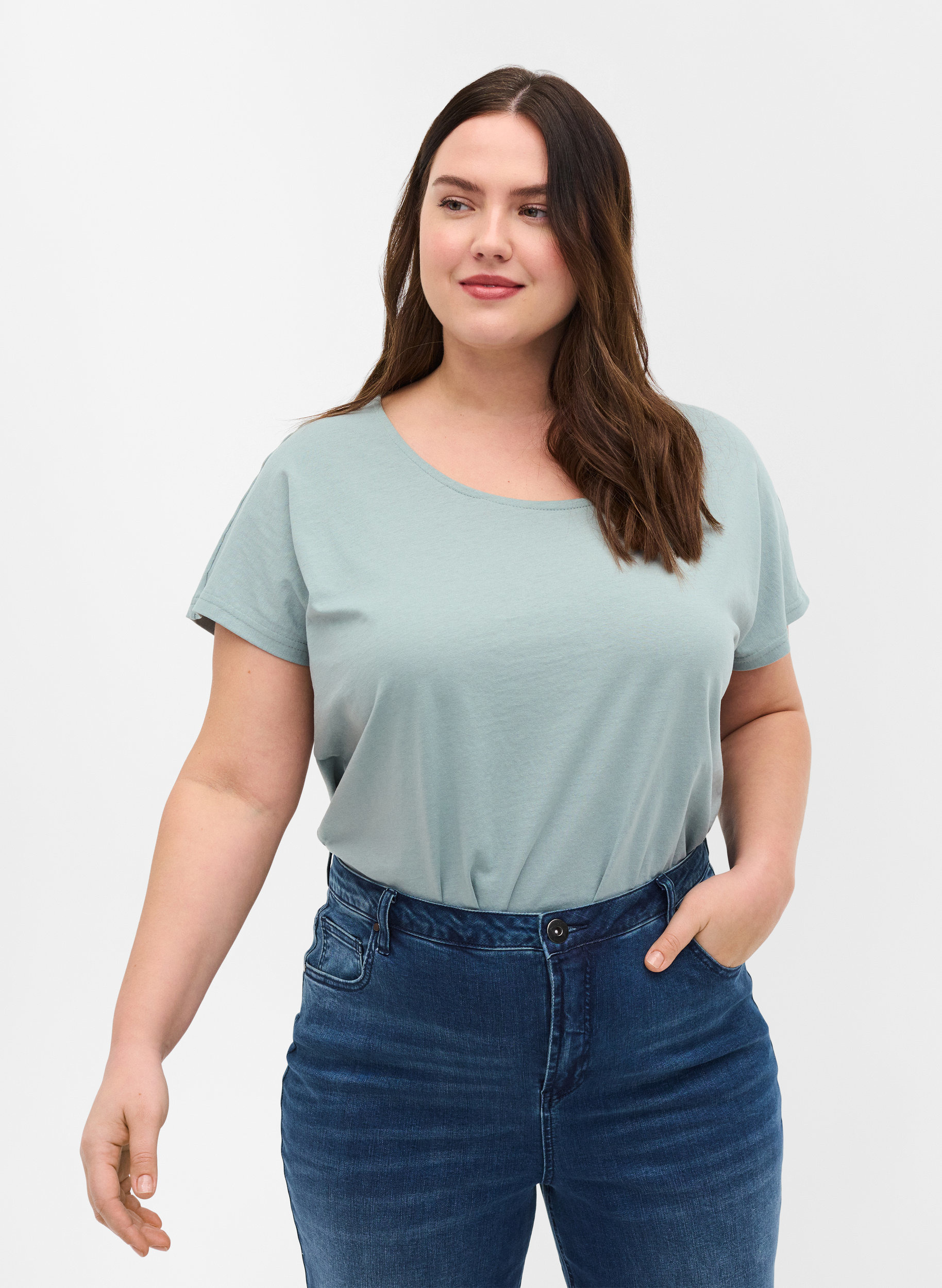 T-shirt, Silver Blue, Model image number 0