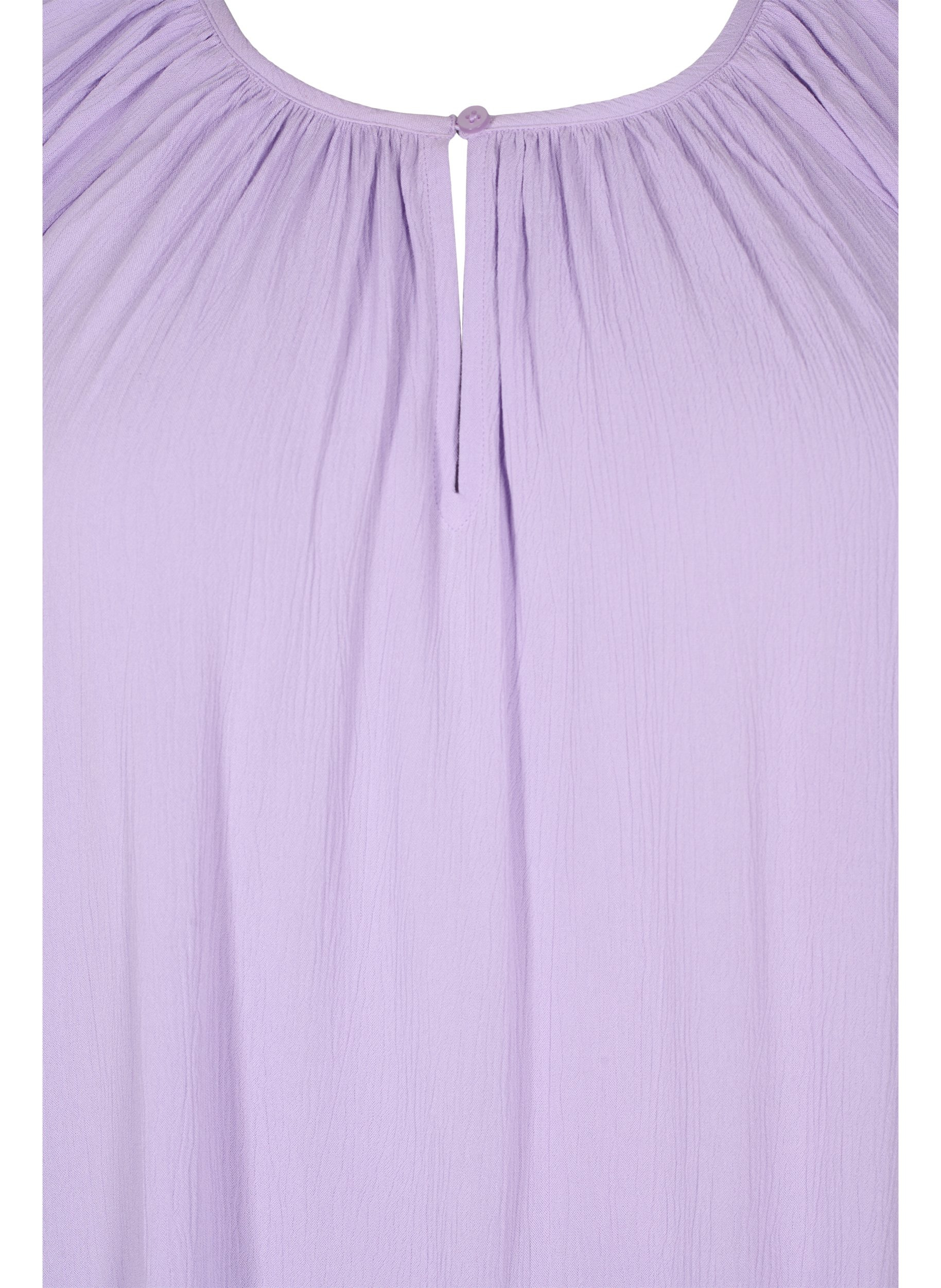 Kurzärmeliges Kleid aus Viskose, Lavendula, Packshot image number 2