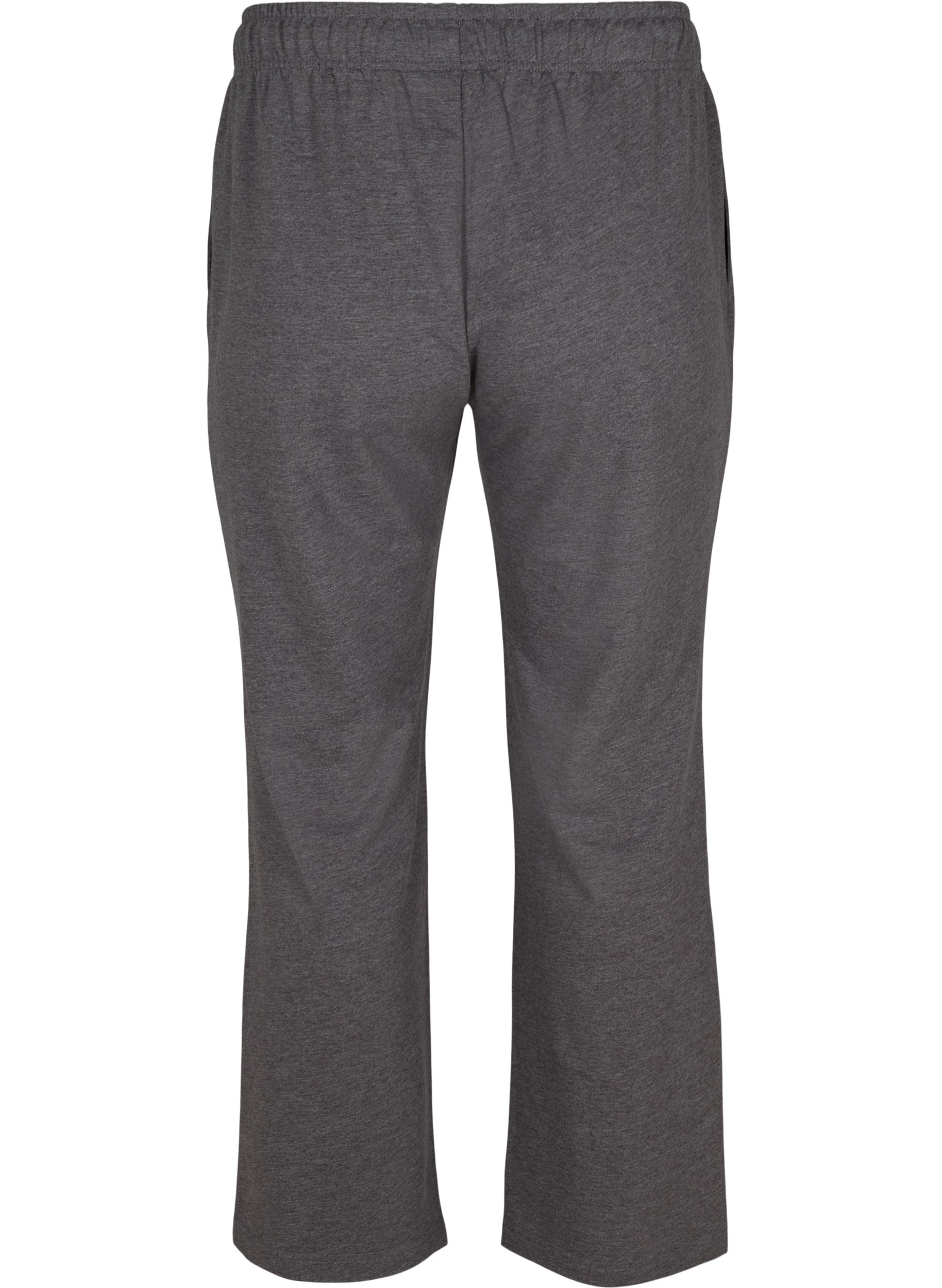 Weite Sweatpants mit Taschen, Dark Grey Melange, Packshot image number 1