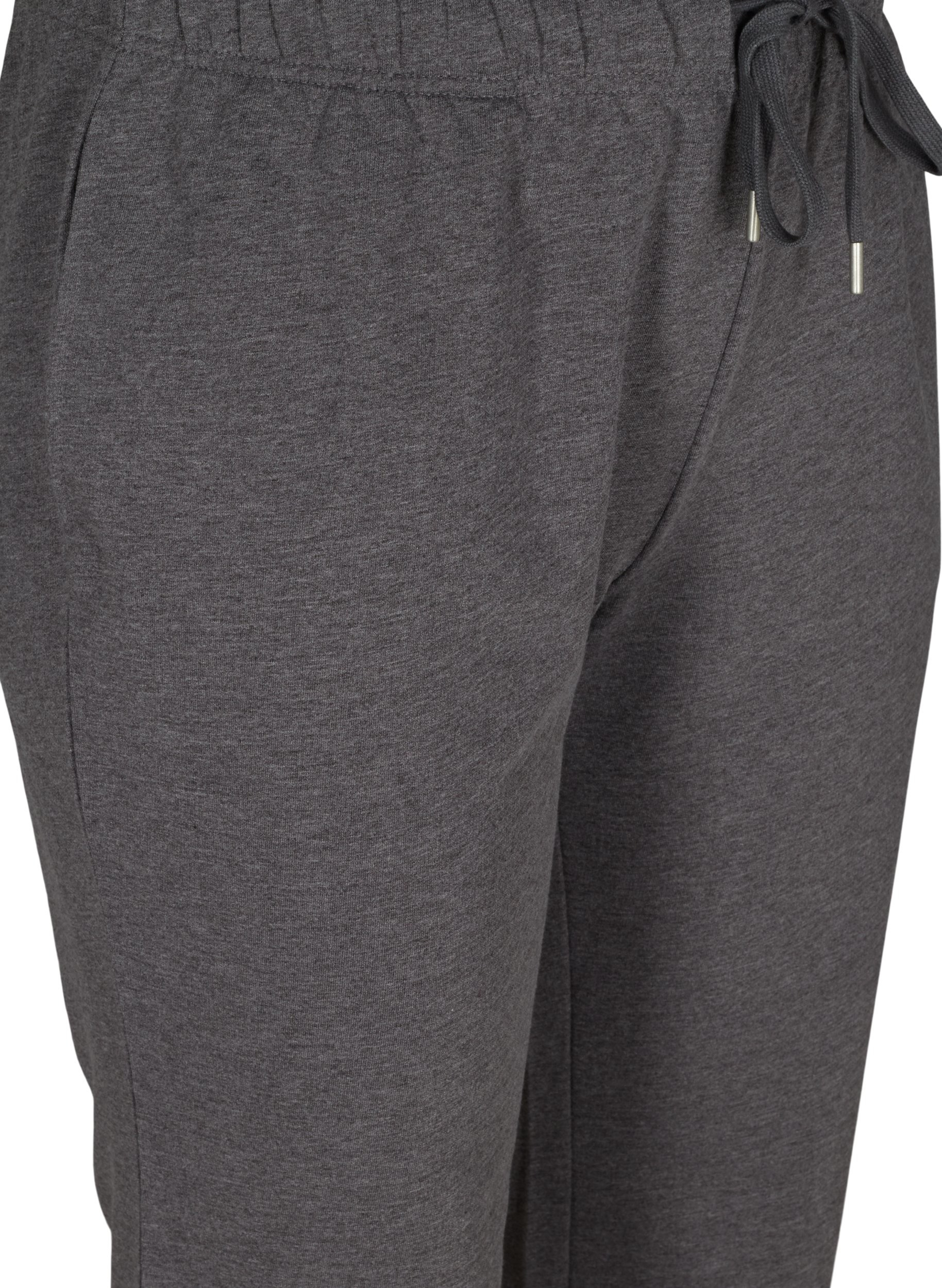 Weite Sweatpants mit Taschen, Dark Grey Melange, Packshot image number 2