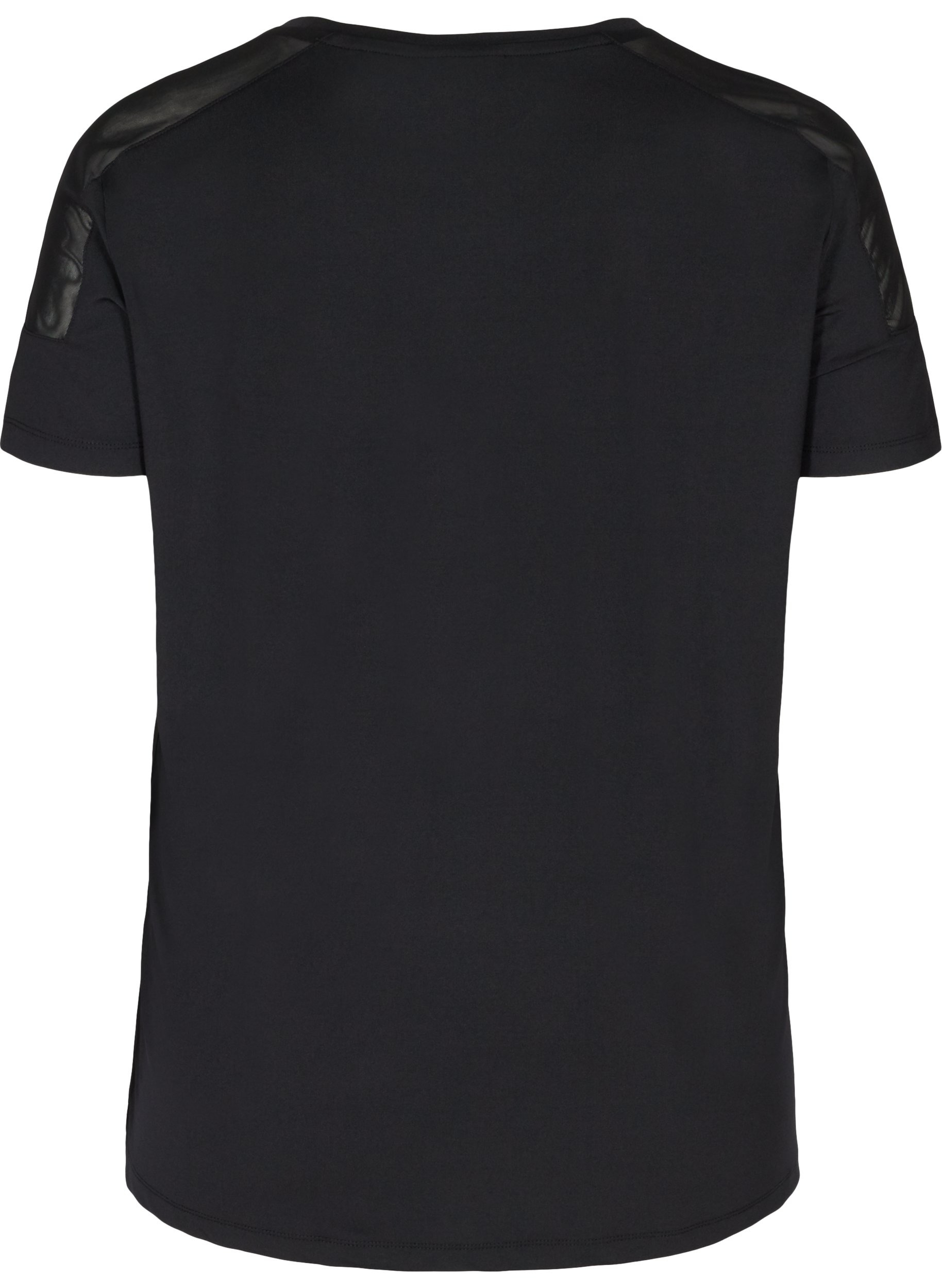 Trainings-T-Shirt mit Mesh, Black, Packshot image number 1