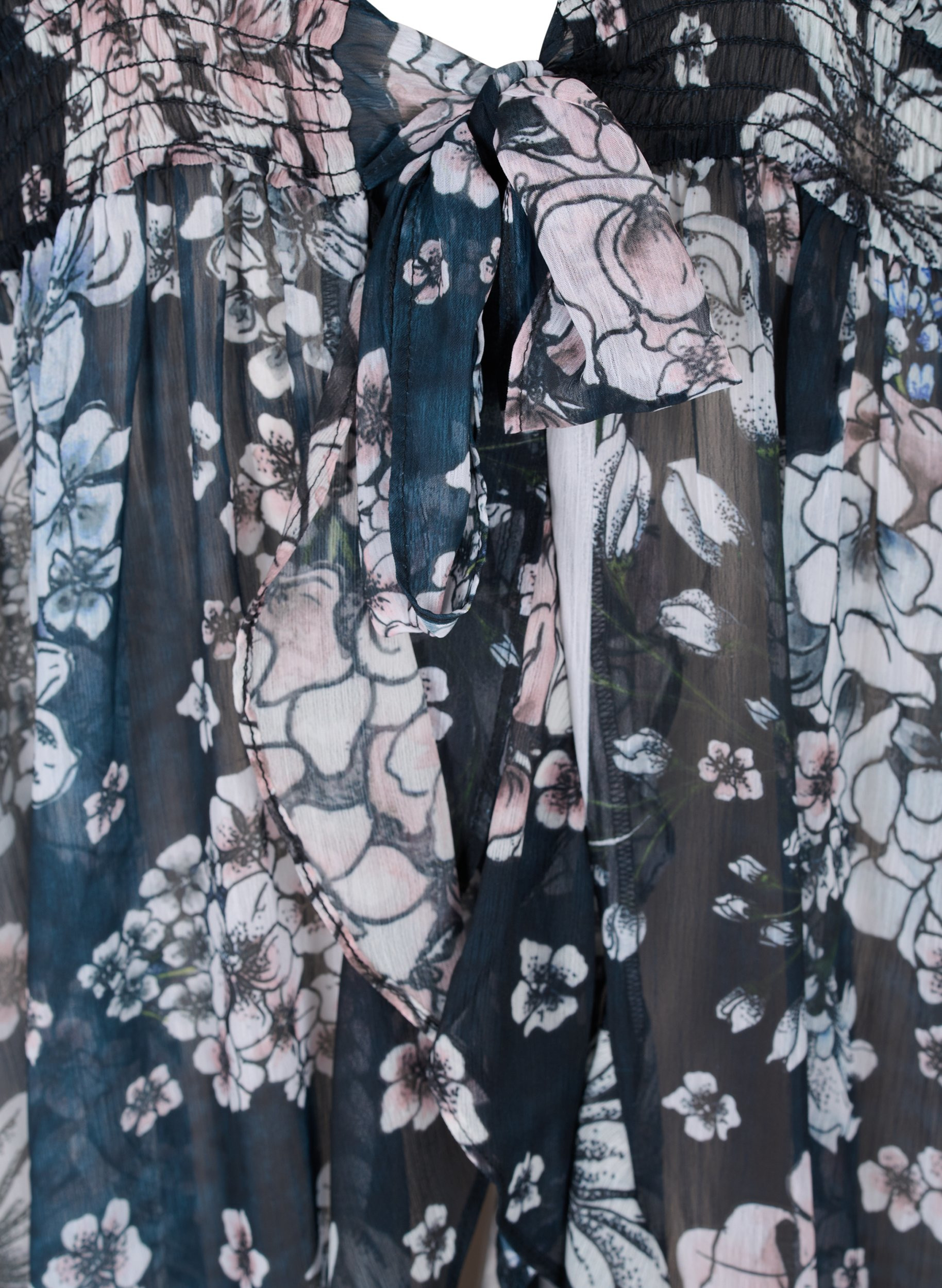 Strand-Kimono mit Print, Small Flower Print, Packshot image number 2