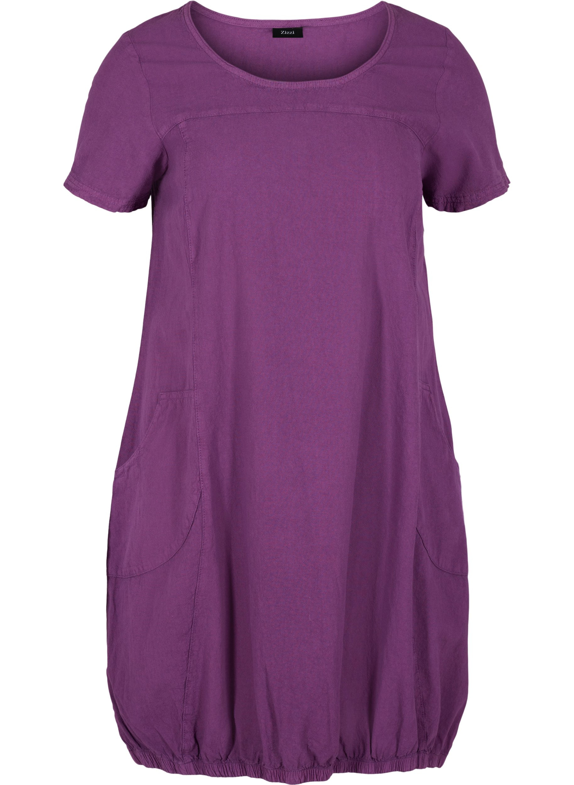 Kurzarm Kleid aus Baumwolle, Majesty, Packshot image number 0