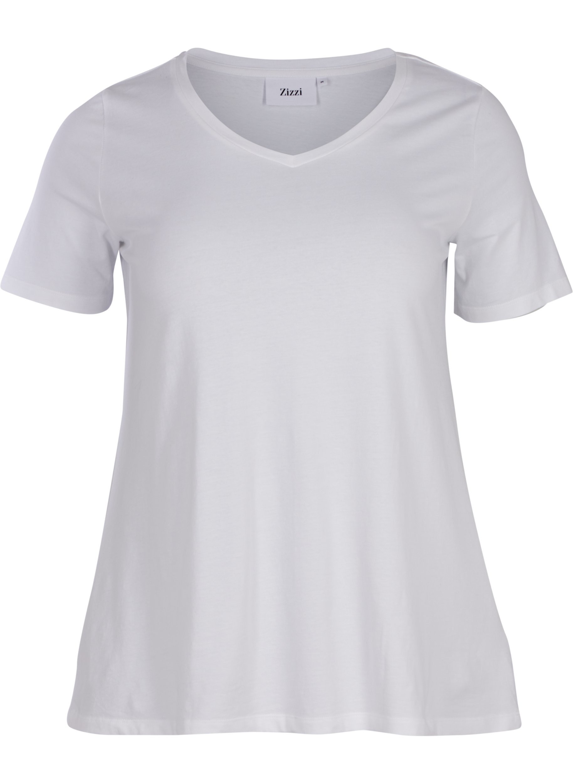 Basis T-Shirt, Bright White