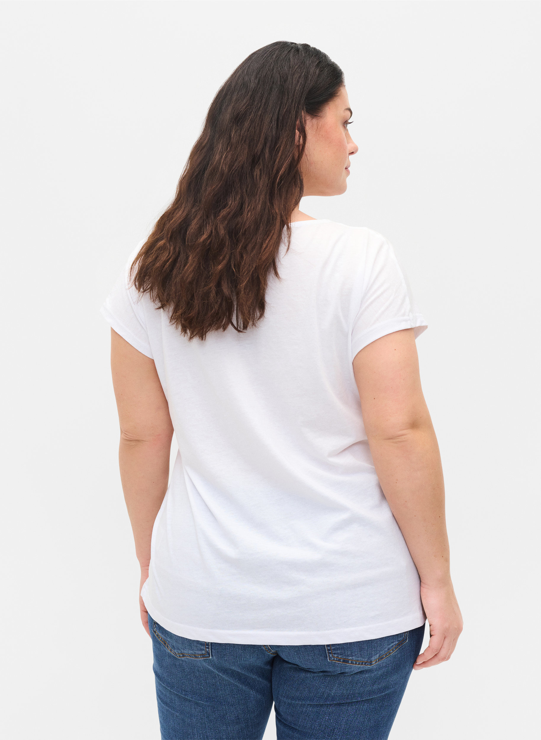 T-Shirt, Bright White, Model image number 2