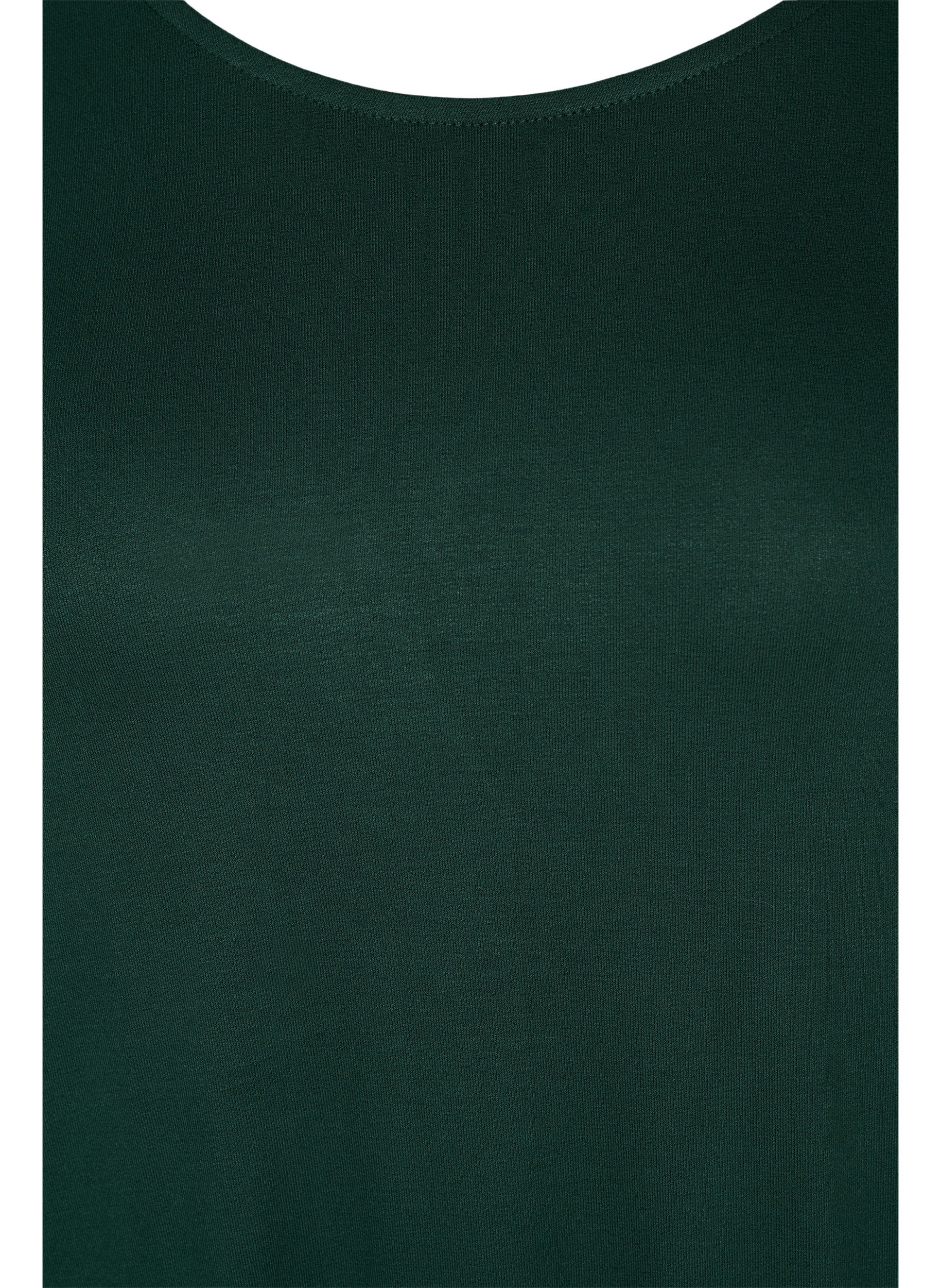 Kurzarm Viskosekleid mit Schnurdetails, Scarab, Packshot image number 2