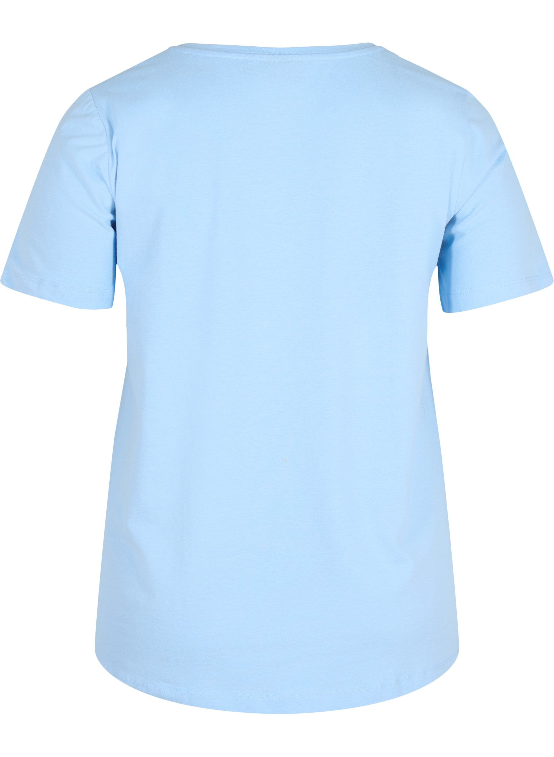 Basic T-Shirt, Chambray Blue, Packshot image number 1