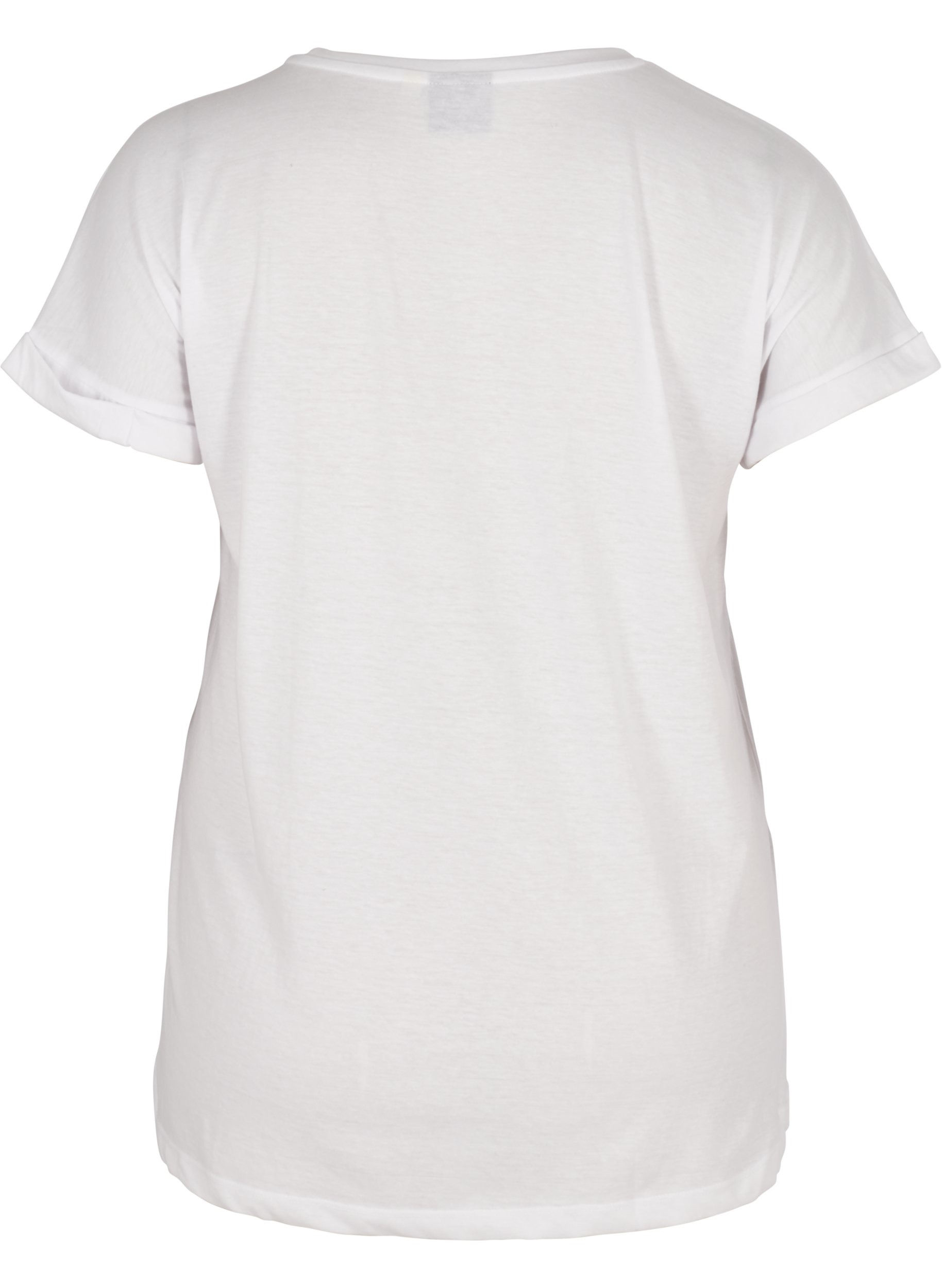 T-Shirt, Bright White, Packshot image number 1