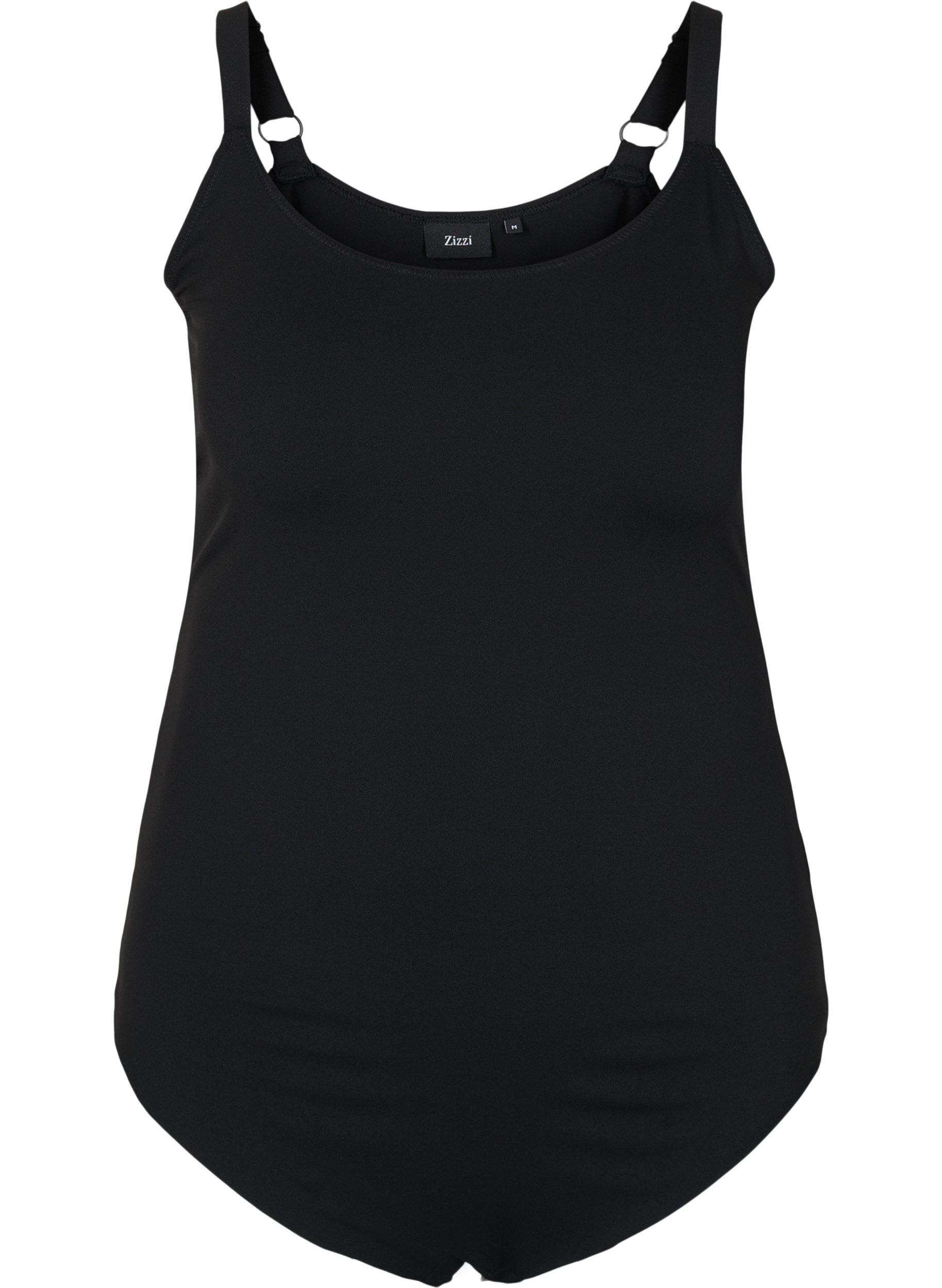 Light Shapewear Body mit verstellbaren Trägern, Black, Packshot image number 0