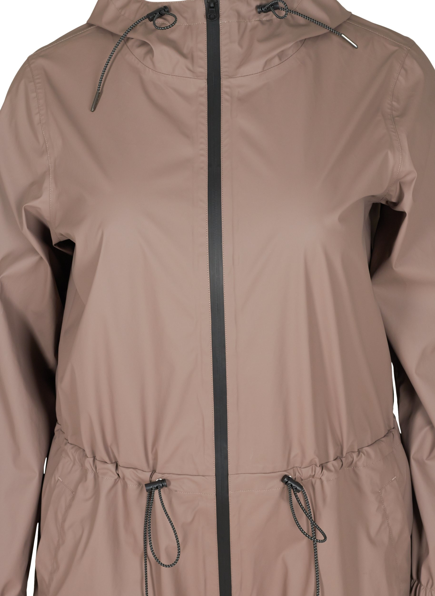 Regen-Jumpsuit mit Kapuze und Taschen, Iron, Packshot image number 2
